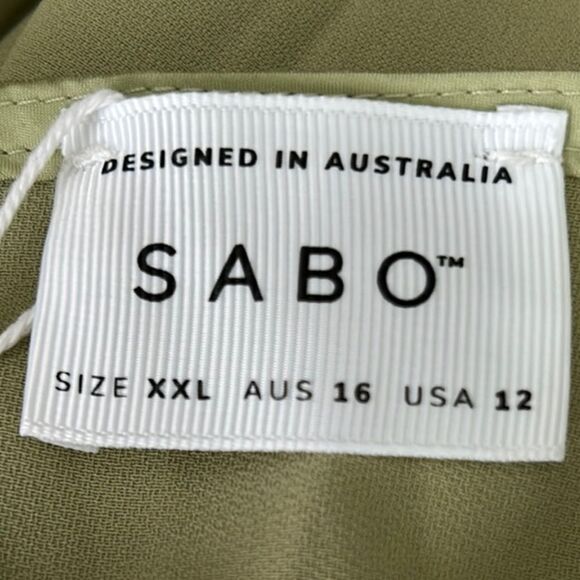 Sabo Size US 12 Alyssia Dress Strapless Side Slit Wedding Guest Formal Events - Picture 7 of 11